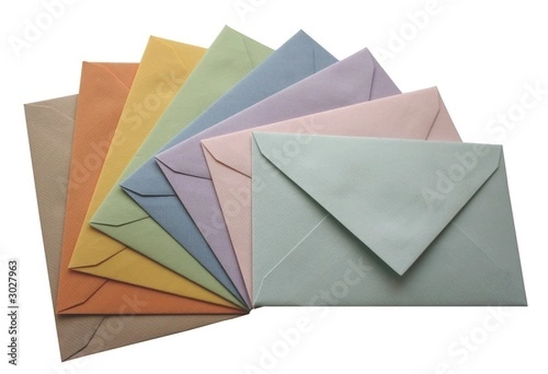 Obraz enveloppes détourées