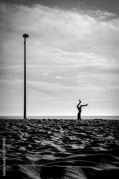 Obraz Happy child on the beach