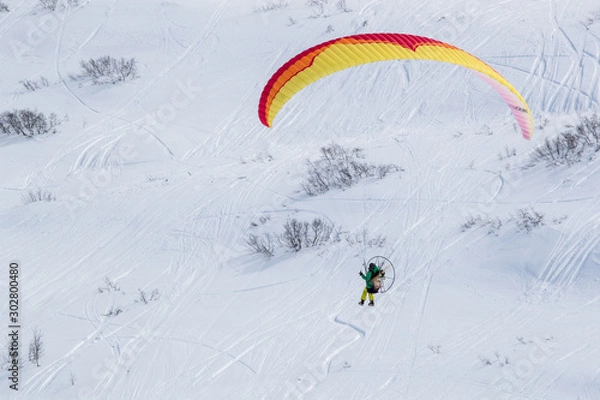 Obraz Soaring Over the Slopes