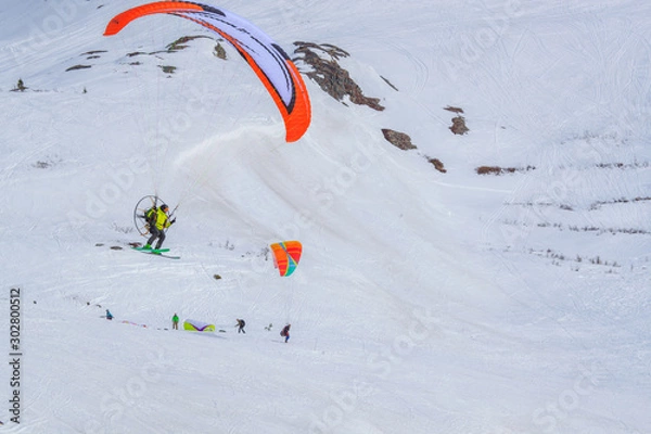 Obraz Turning to Land