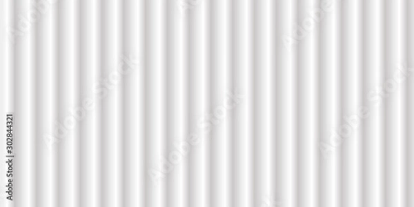 Fototapeta Wide clean white texture background with luxury curve pattern wallpaper