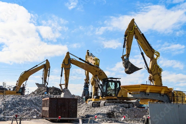 Obraz ショベルカー