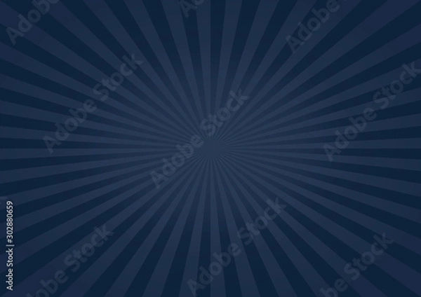 Fototapeta Abstract Dark Blue Purple rays background. Vector