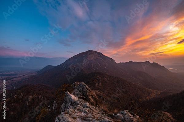 Obraz Beshtau before dawn