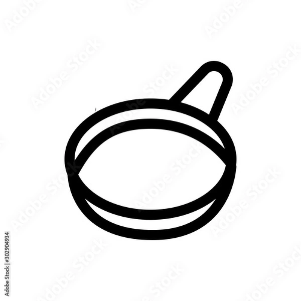 Obraz Pan icon vector, Cooking line icon