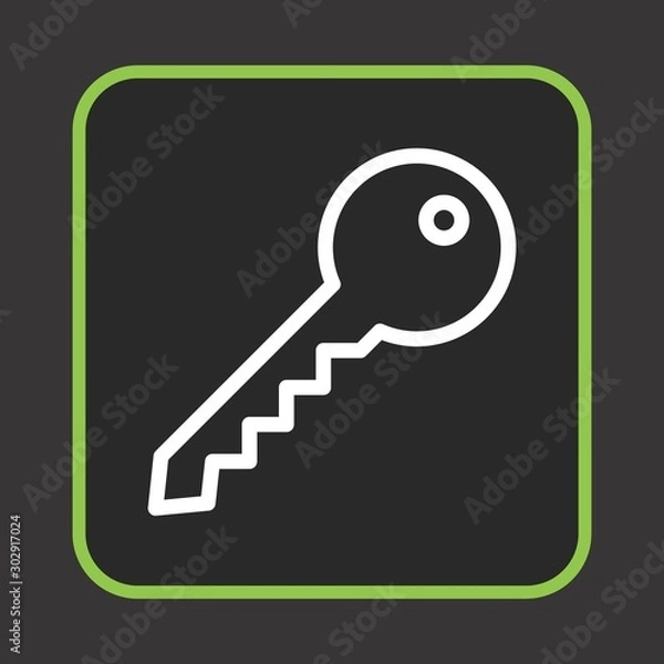 Obraz Key Icon For Your Project