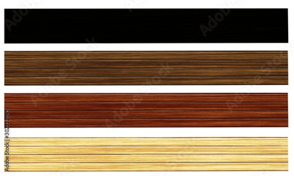 Obraz 木目の壁紙看板横長セット