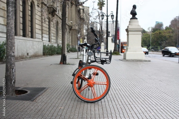 Obraz bicycle on the street