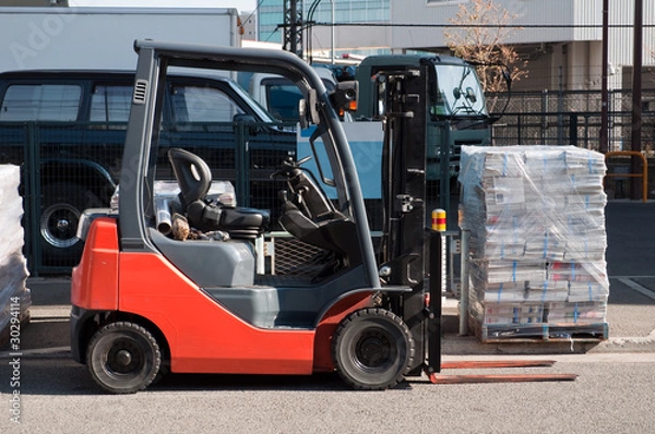 Obraz フォークリフト