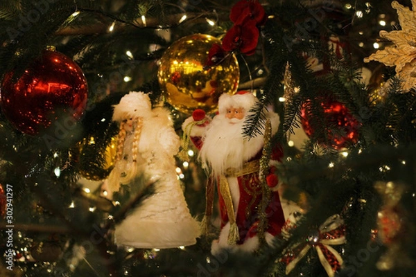 Obraz  Ded Moroz and Snegurochka