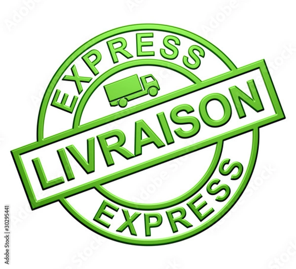 Obraz Livraison Express (vert)