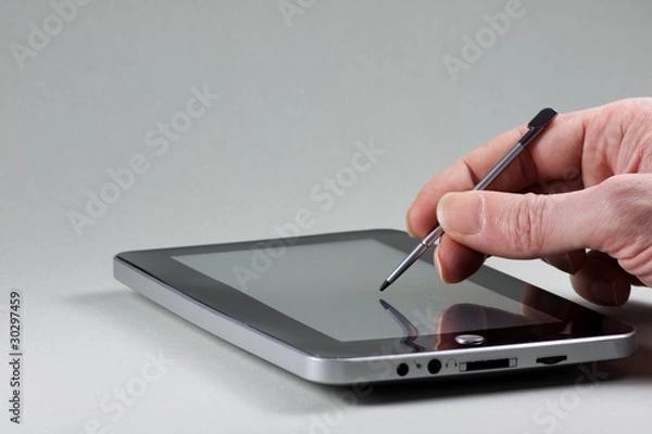 Fototapeta touchscreen