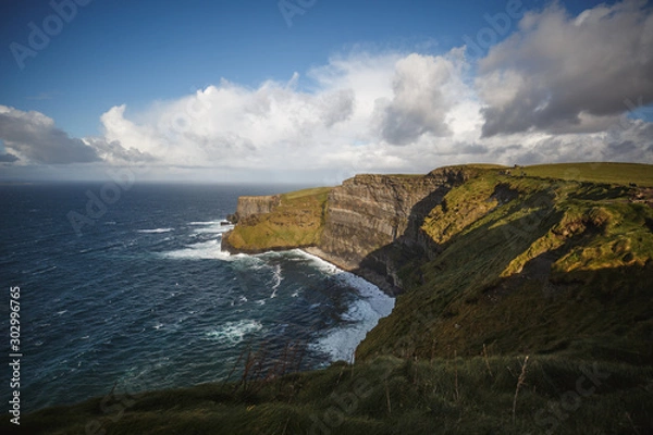 Obraz Cliffs of Moher with cloudscape
