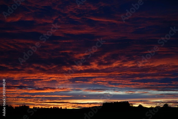 Obraz Colorful sunset V