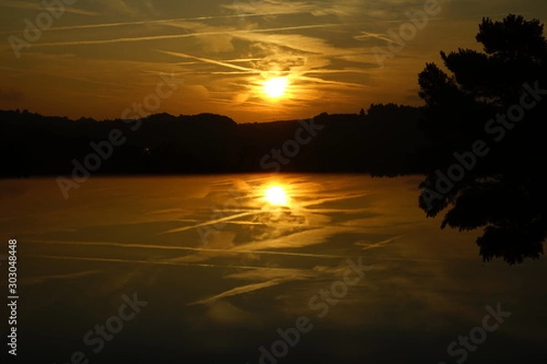 Obraz Mirroring sunset II