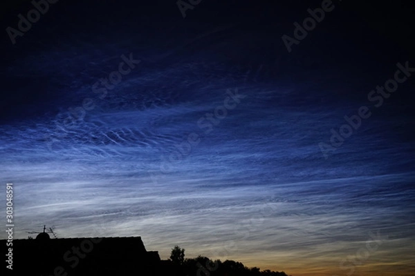 Obraz Wavy clouds IV