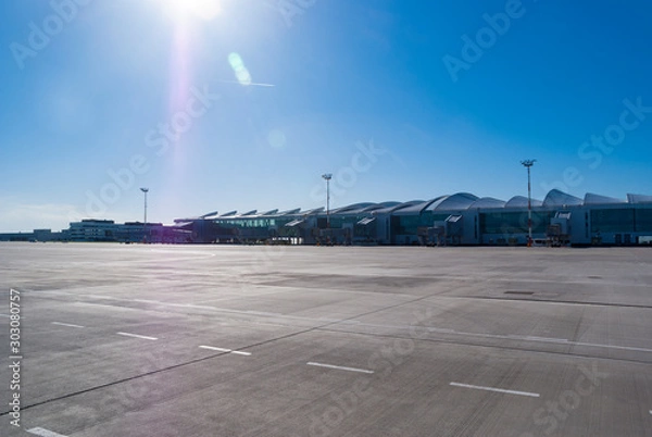 Obraz runway of the airfield