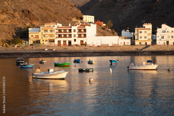 Obraz view of port of La Gomera
