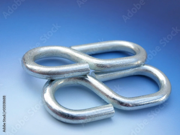 Fototapeta metallic  hook