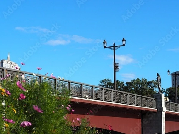 Fototapeta 北海道釧路市の幣舞橋
