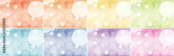 Fototapeta Background template with abstract patterns