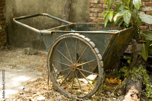 Obraz wheelbarrow