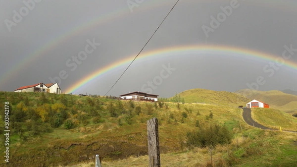 Obraz Iceland Rainbow