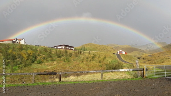 Obraz Iceland Rainbow
