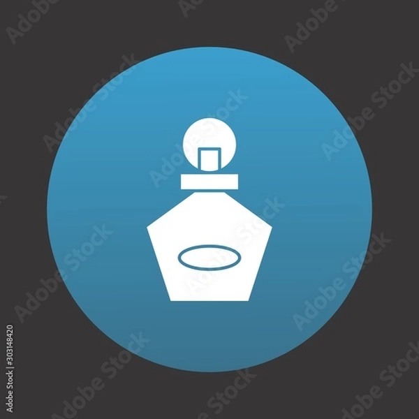 Fototapeta Perfume Bottles icon for your project