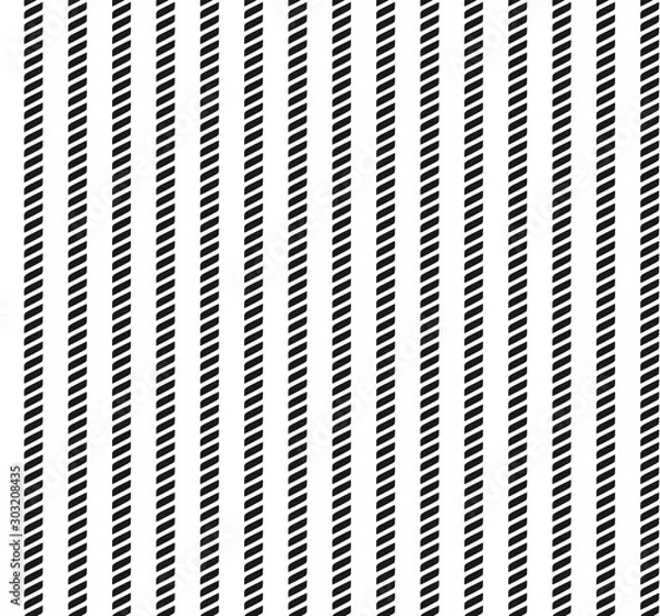 Fototapeta Black and white Striped vertical lines pattern