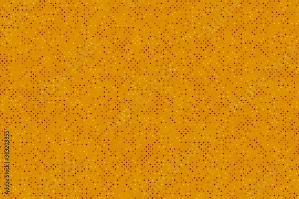 Fototapeta Abstract background consisting of small, multicolored pixels and square.