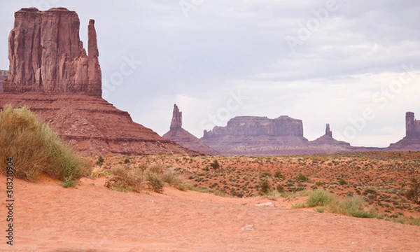 Obraz Monument valley red rocks landscape