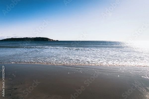 Obraz Good Harbor beach gloucester ma in winter