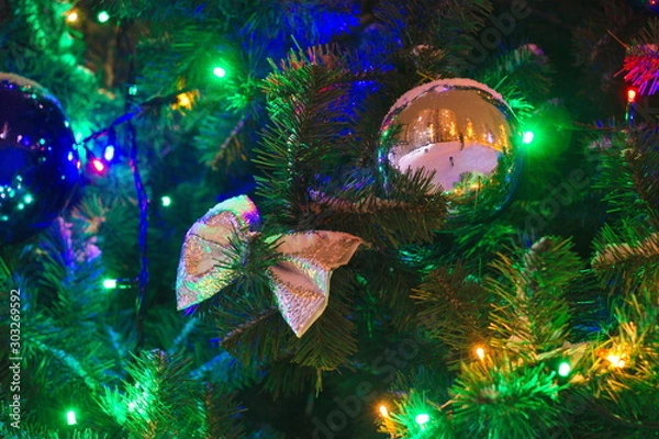 Fototapeta christmas tree