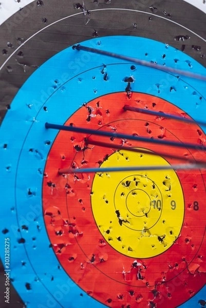 Fototapeta Arrows in the target
