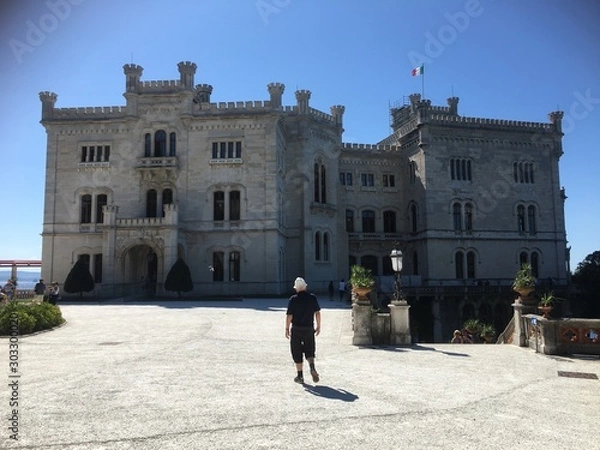 Obraz castle in italy