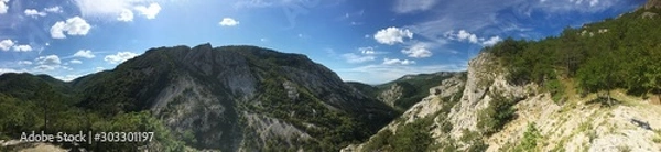 Obraz view of mountains