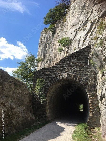 Obraz mountain tunnel