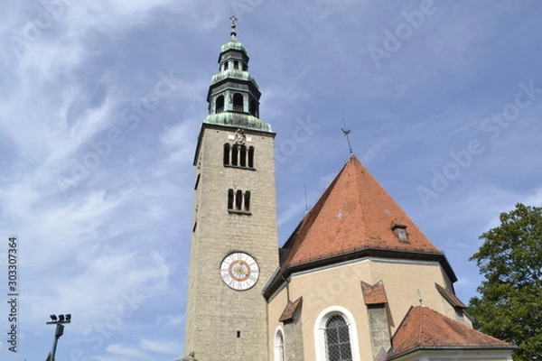 Obraz old church tower