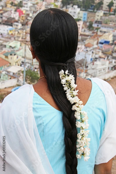 Obraz cheveux tressés