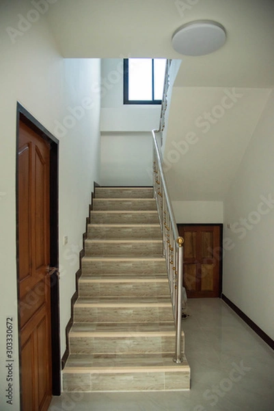 Fototapeta corridor with doors