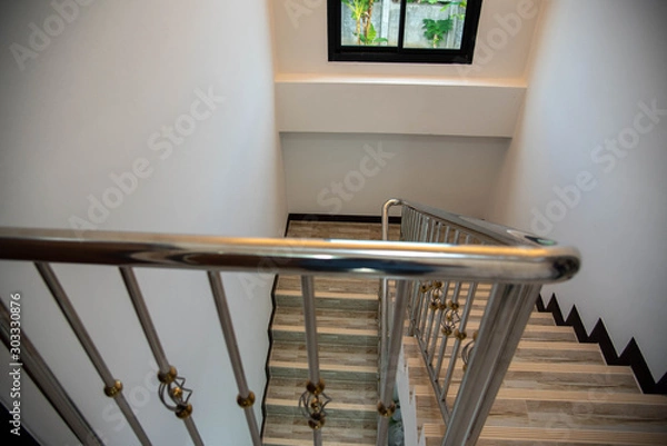 Fototapeta empty room with chair and table