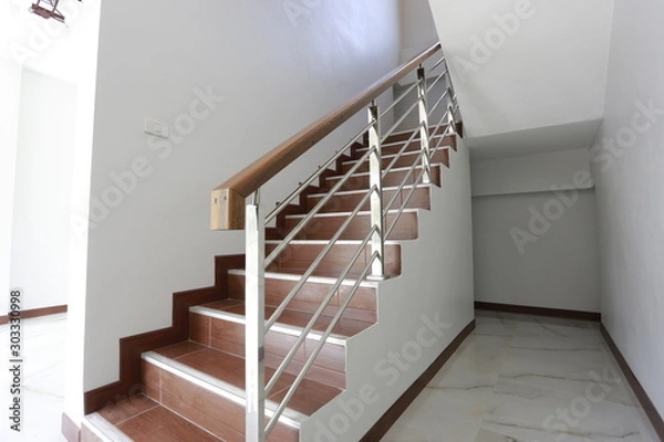Fototapeta staircase in modern building