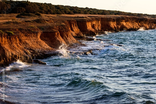 Obraz Ocean foam landscape