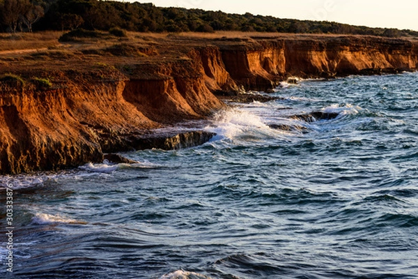 Obraz Ocean foam landscape