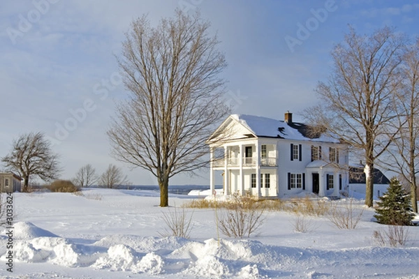 Obraz house in snow