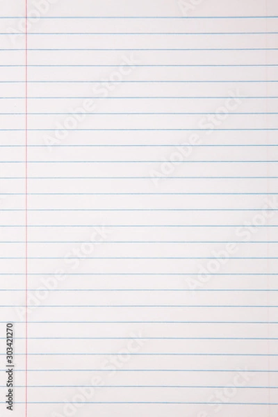 Fototapeta Line blank paper background