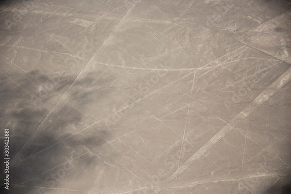 Fototapeta Lines of Nazca seen from above