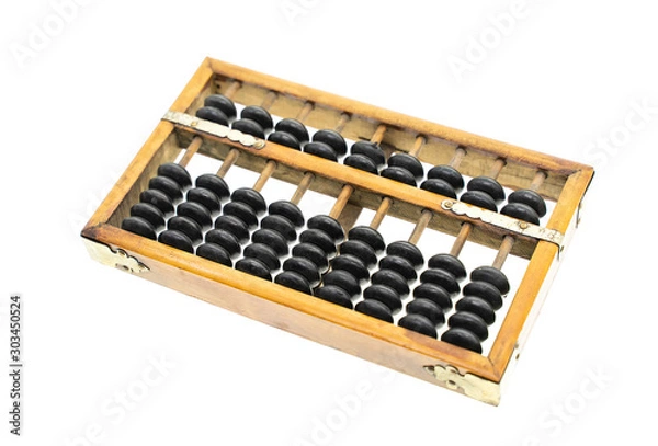 Fototapeta abacus mean symbols of wealth and prosperity