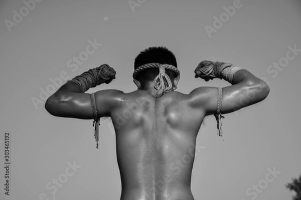 Fototapeta boxer